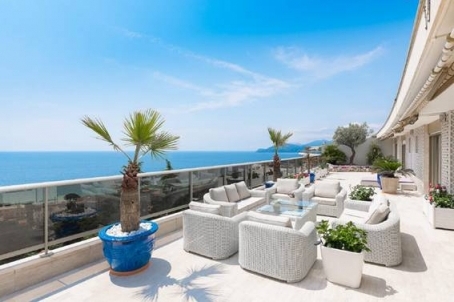 Penthouse exclusif à vendre à Cannes Croix des Gardes avec une vue magnifique sur la mer