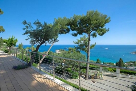 Modern villa for sale close to Monaco with a panoramic view of the sea