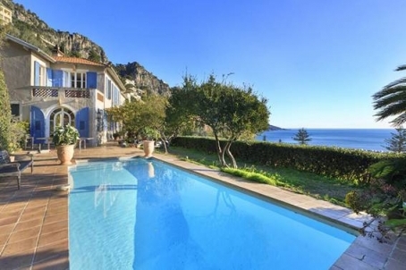 Beautiful villa for rent with panoramic sea views in Beaulieu-sur-Mer, 280m2