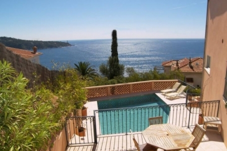 Beautiful villa in the Art Deco style of 200 m2 with panoramic sea view in Nice