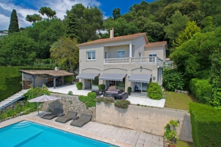 Modern villa in Cannes, 200 m2 with swimming pool