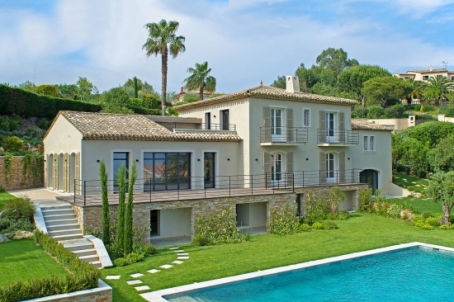 Beautiful villa in the Art Nouveau style of Provence