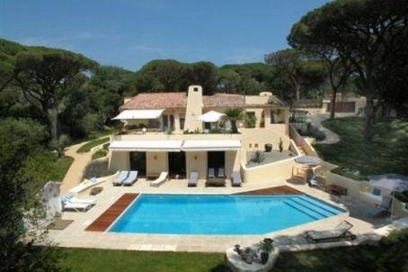 Villa à louer sur la Côte d'Azur à Saint-Tropez